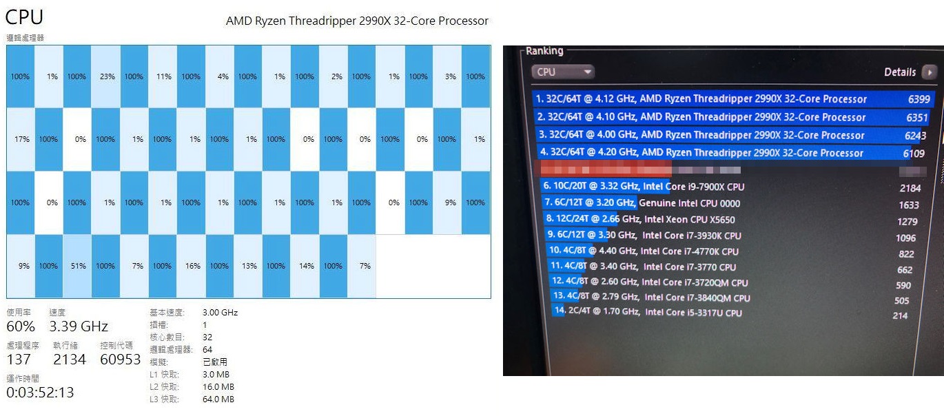 AMD Ryzen Threadripper 2990X CPU