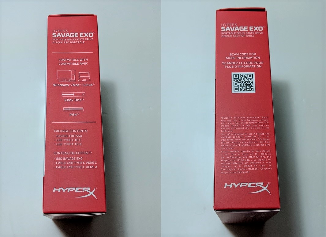 HyperX SAVAGE EXO External SSD
