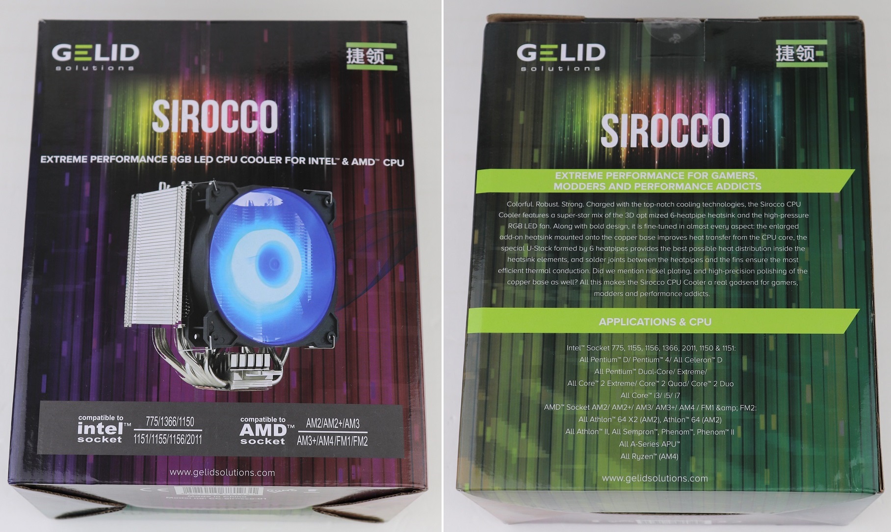 GELID Sirocco CPU Cooler