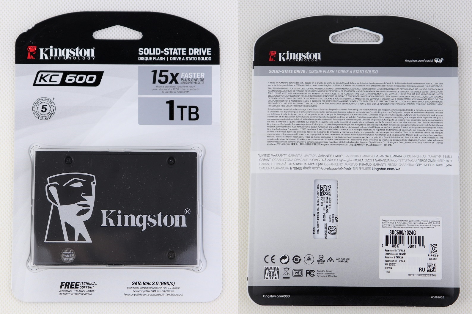 Unboxing and Review of Kingston KC600 1TB SATA SSD | Unboxing ...
