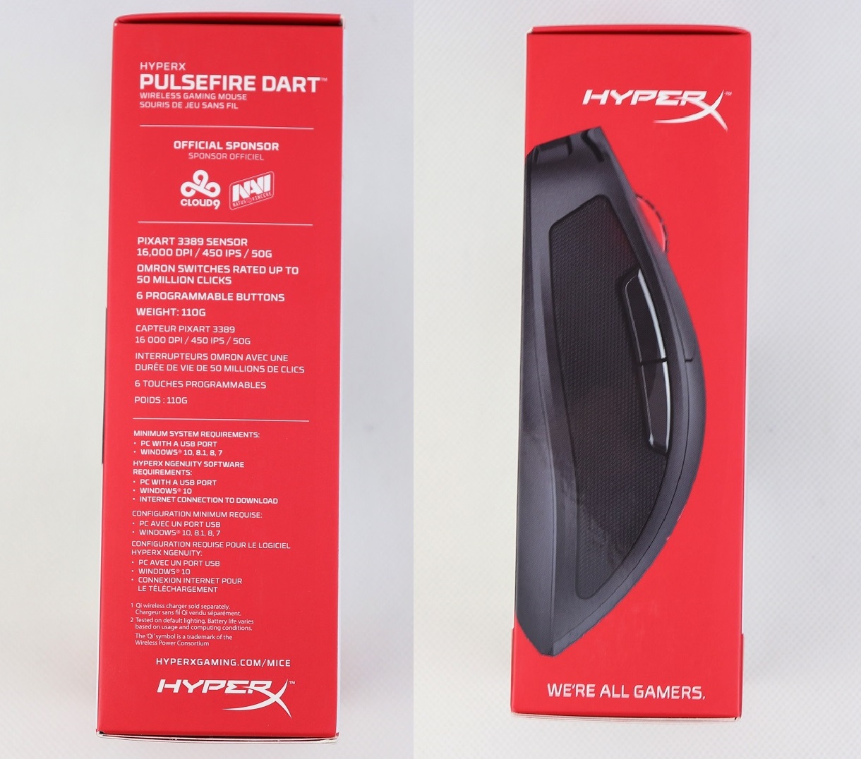 HyperX Pulsefire Dart Wireless Gaming Mouse