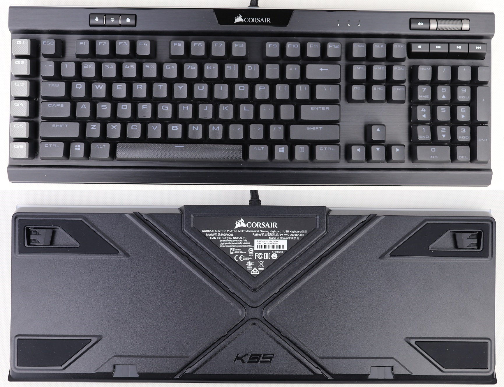 Corsair K95 RGB PLATINUM XT Mechanical Keyboard